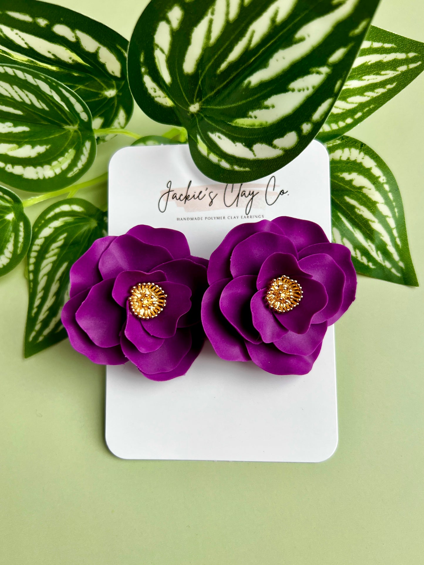 Purple florals
