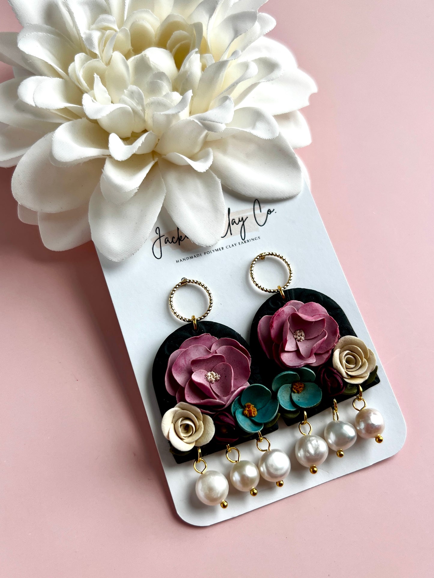 Vintage Floral dangles