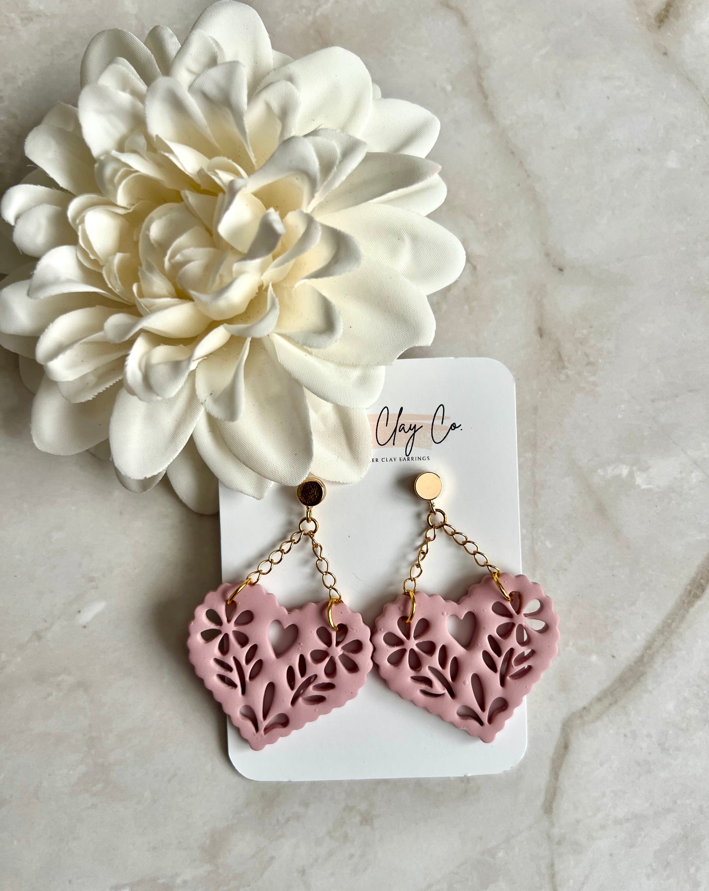 Heart Papel Picado Dangles