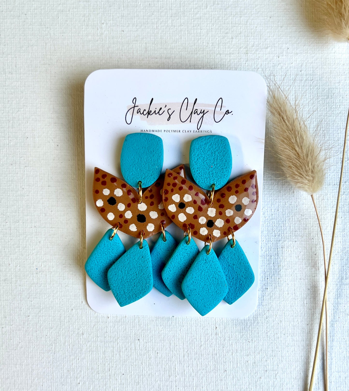 Jarro with Turquoise Dangles