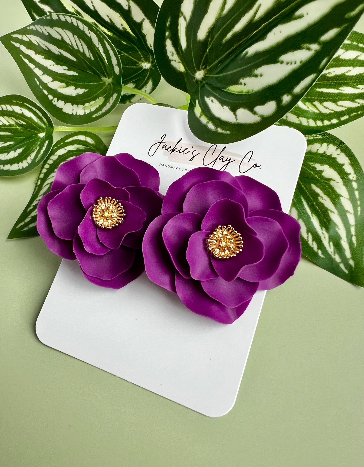 Purple florals