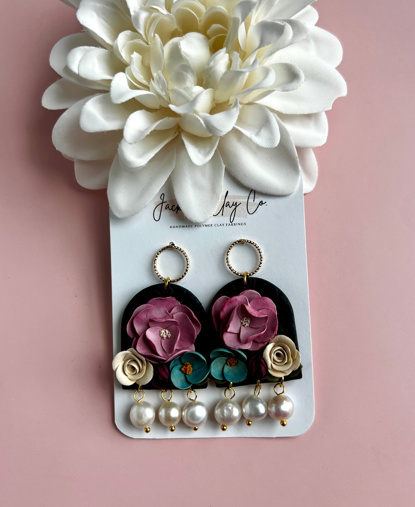 Vintage Floral dangles