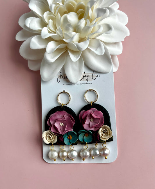Vintage Floral dangles