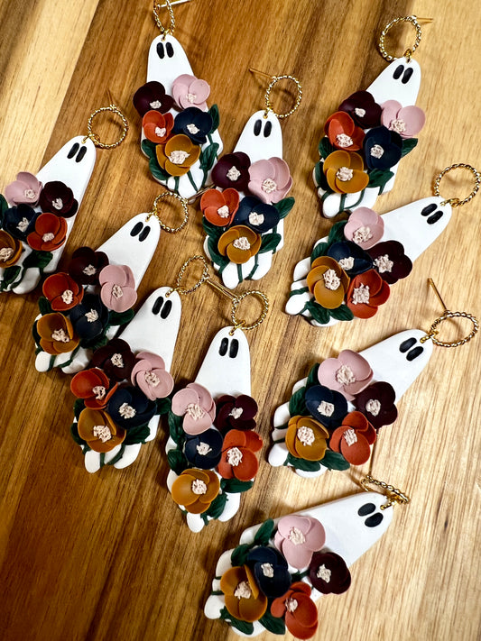 Fall Floral Ghosties