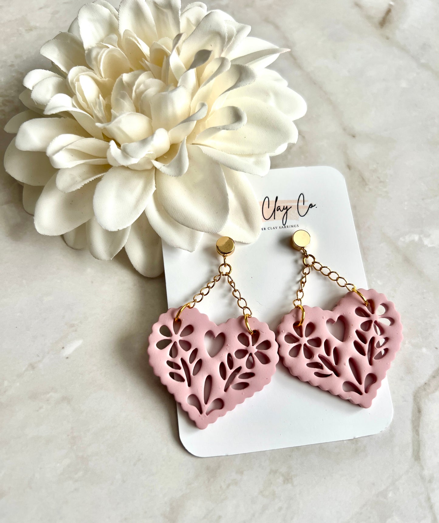 Heart Papel Picado Dangles