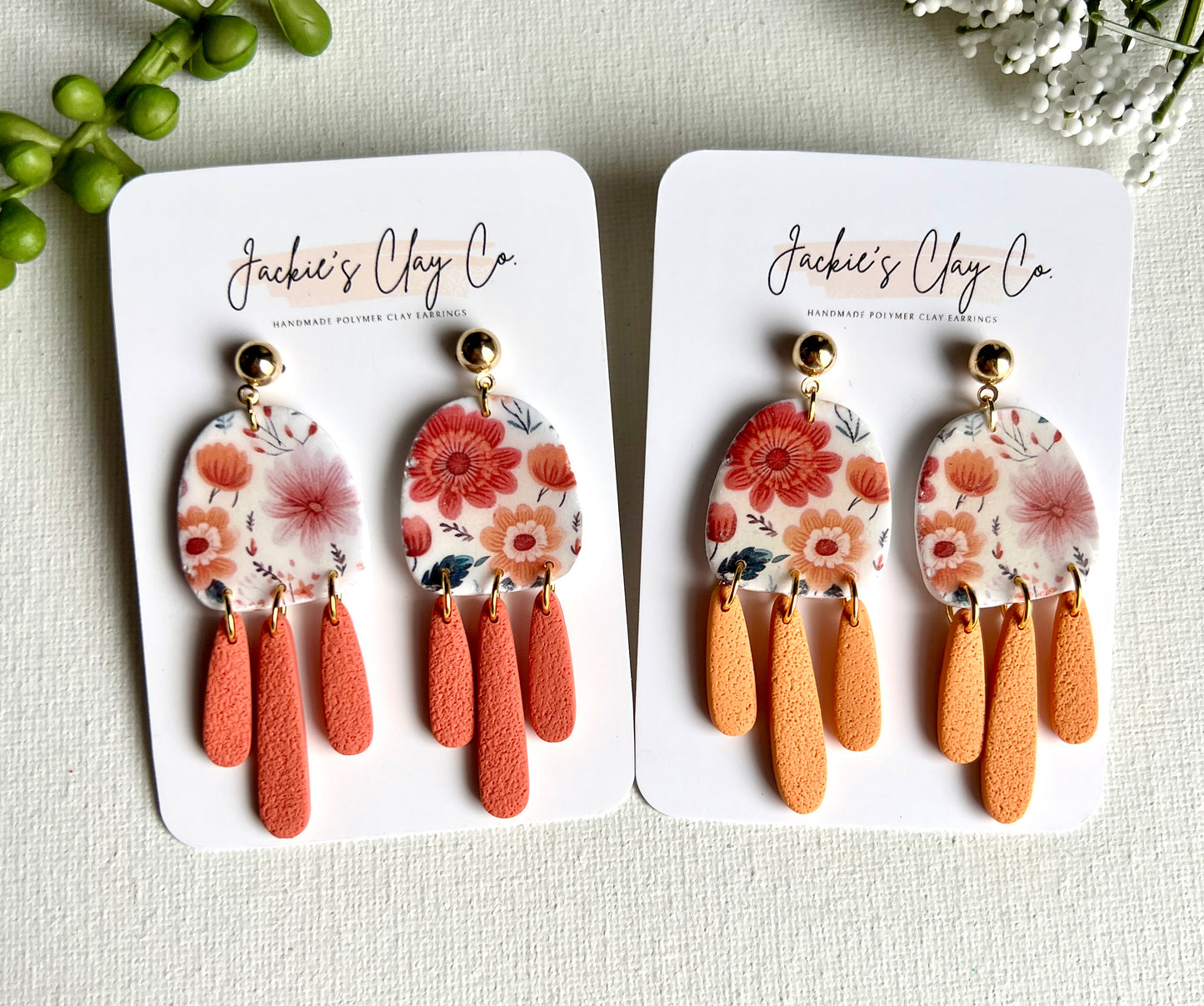 Floral Dangles